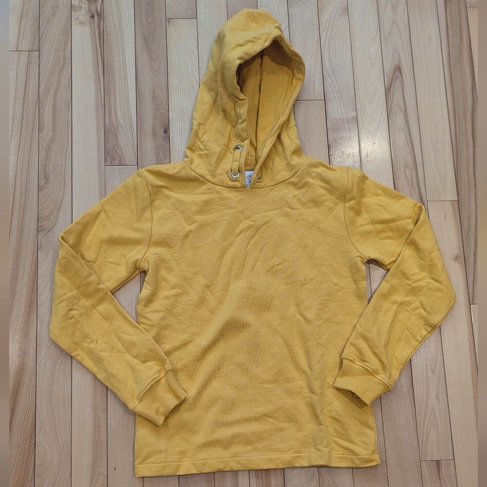 3/15$ Yellow Hooded Sweatshirt